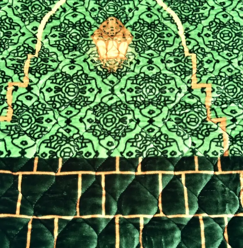 Super soft bedetæppe, Grøn