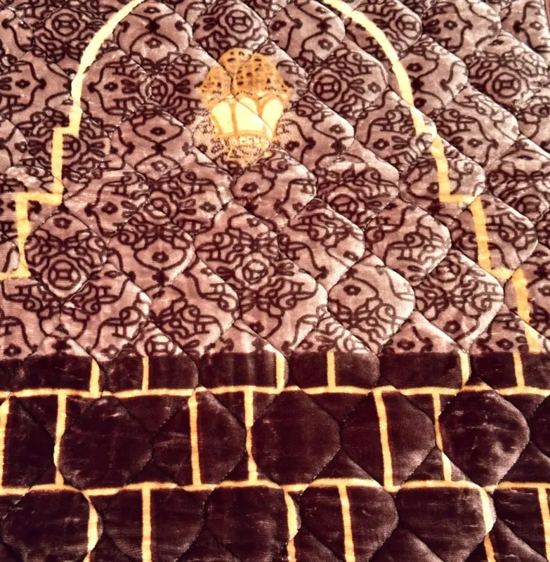 Super soft bedetæppe, Brun