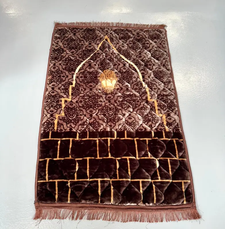 Super soft bedetæppe, Brun