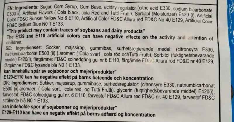 Big Bom XXL Cola Pop 1200 gr