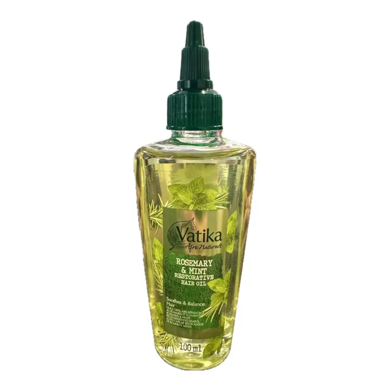 Vatika Hårolie, Rosemary og Mint, 100ml