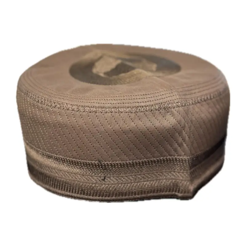 Klassisk stof bedehue, brun