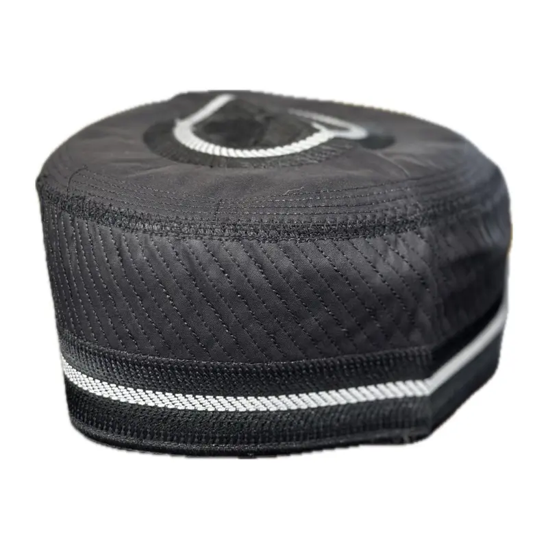 Klassisk stof bedehue, sort