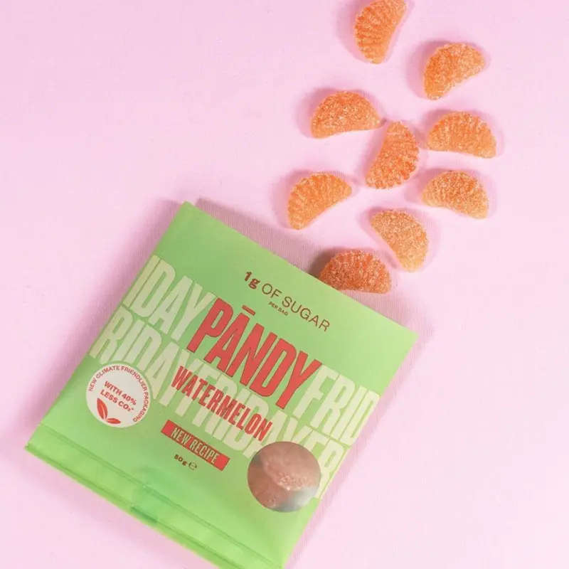 Vandmelon Smag Slik Pandy 50g