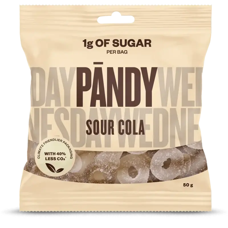 Sur Cola Smag Slik Pandy 50g