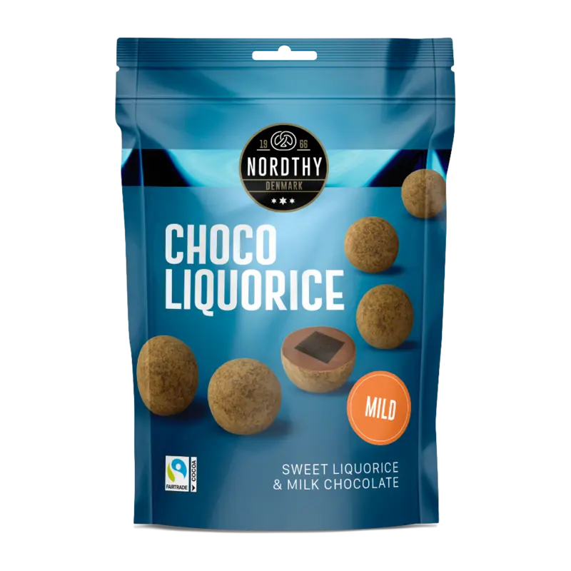 Choko Lakrids Mild Nordthy  110g