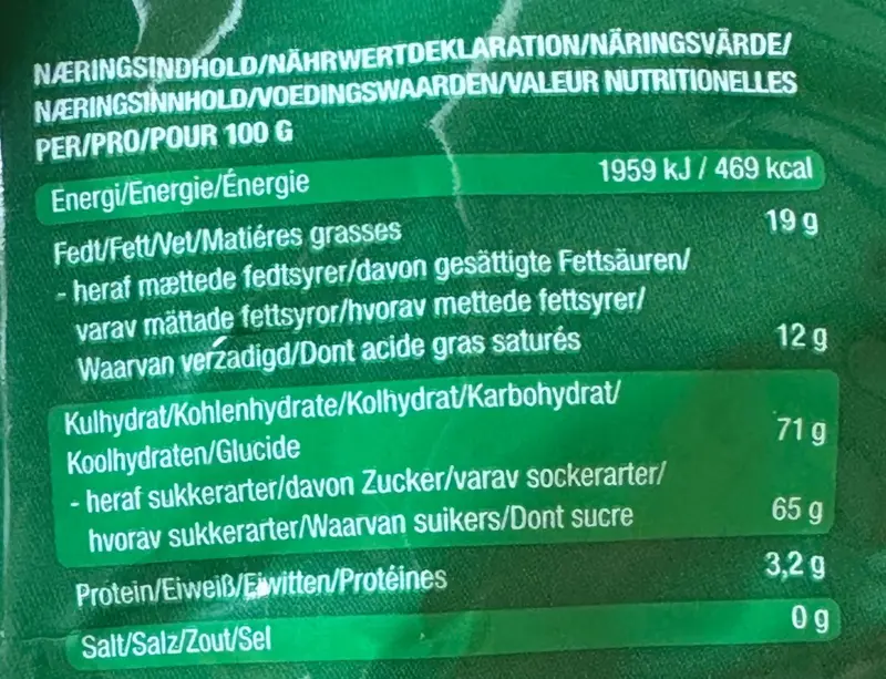 Nordthy Choco Mint, 465g