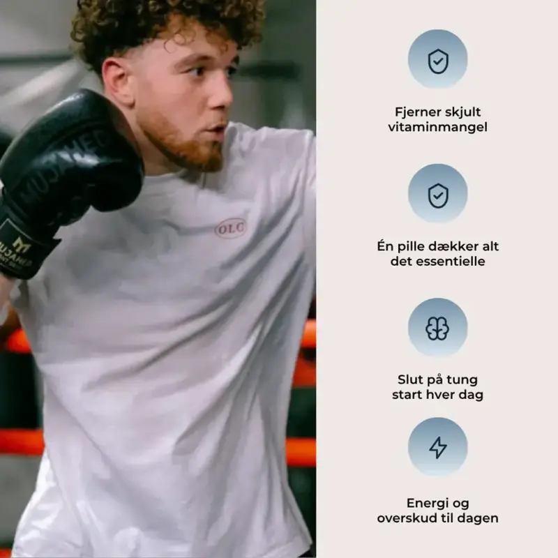 Multivitamin og Mineral - Avanceret formel, Forebygges (30 kapsler)