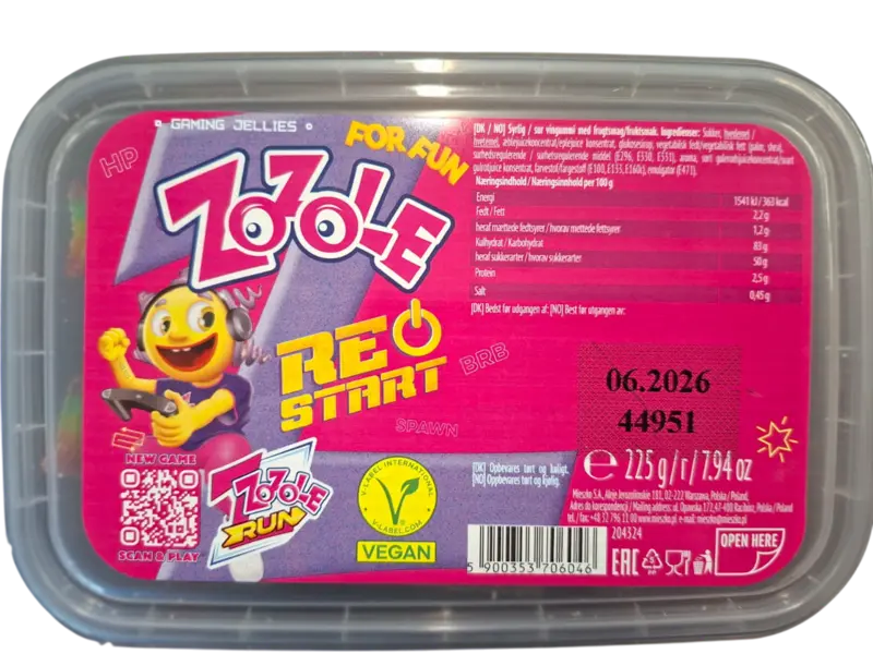 Gaming Strips Zozole 225g (Vegan)