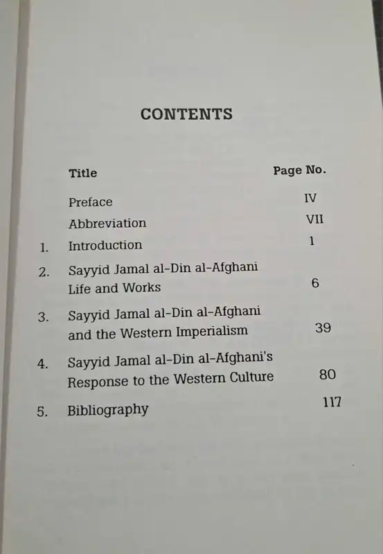Sayyid Jamal Al- Din Al -Afghani And The West