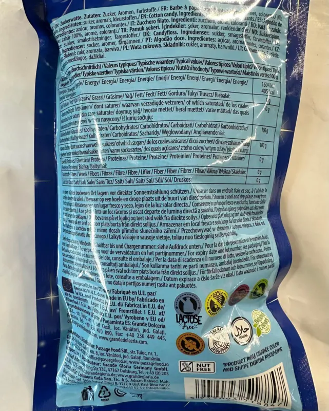 Lolliboni sockervadd, 80 g