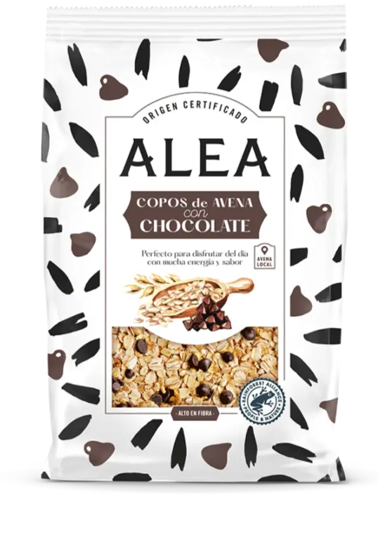 Chokladhavregrynsflingor Alea 500g