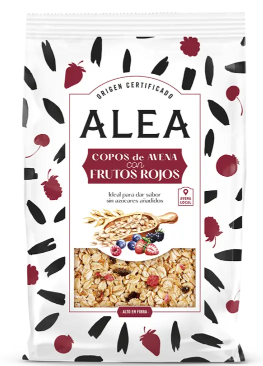 Havreflager Med Bær Alea 500g