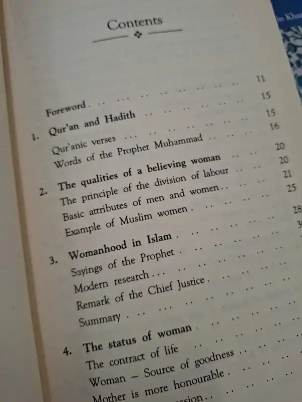 Woman In Islamic Shari'ah