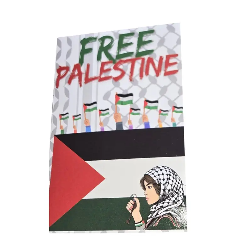 Street Stickers, free palestine, 50 stk
