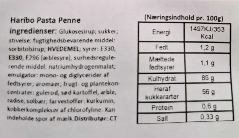 Pasta Penne Sur Haribo 160 g (Vegan)