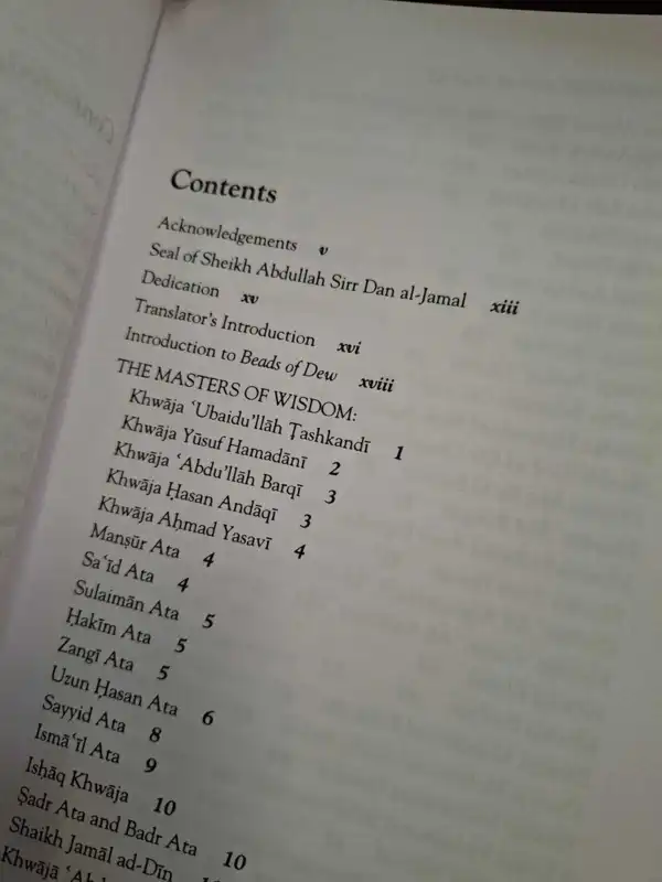 Beads Of Dew From The Source Of Life