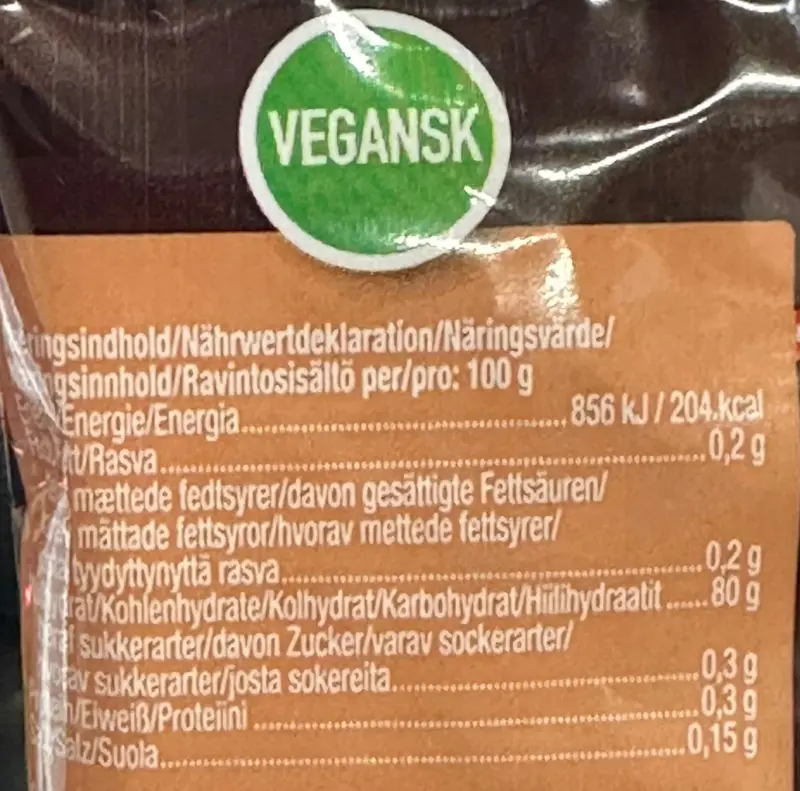 Nordthy Sukkerfri salmiak Lakrids, 65g
