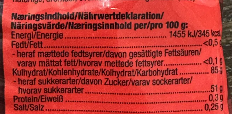 Nordthy Hindbærbomber, 170g