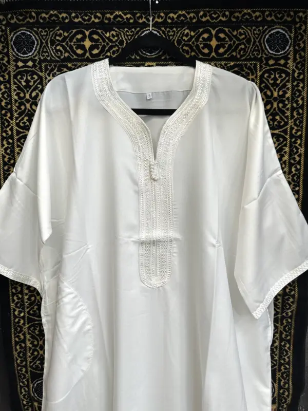 Plain Hvid Thobe