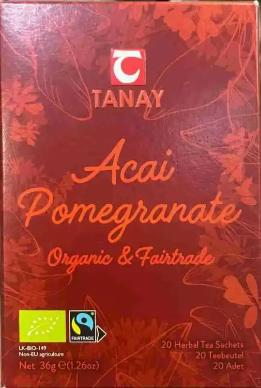 Acai Granatäpple Örtte (Ekologisk) - 20 Tepåsar