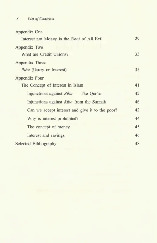 Riba: Usury Or Interest