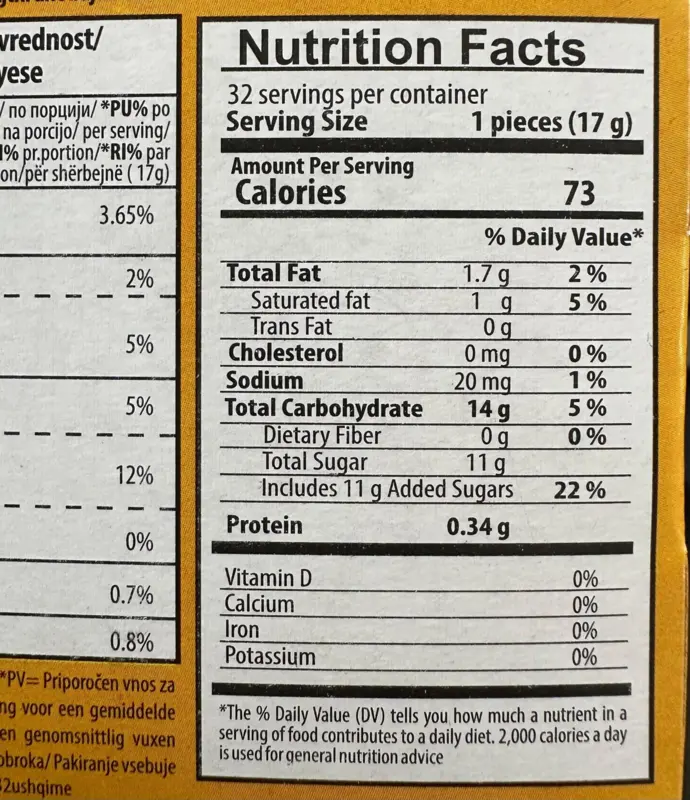 Krem Banana, 32 st, 544 g