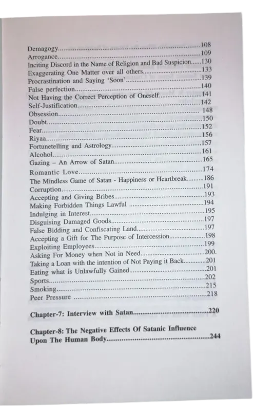 Misleading Ways of Satan