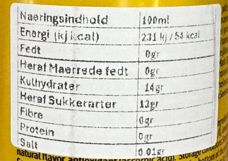 Lemonita Lemon sodavand, 330ml