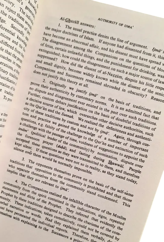 Die Lehre von Ijma' im Islam: Eine Untersuchung des juristischen Prinzips des Konsenses