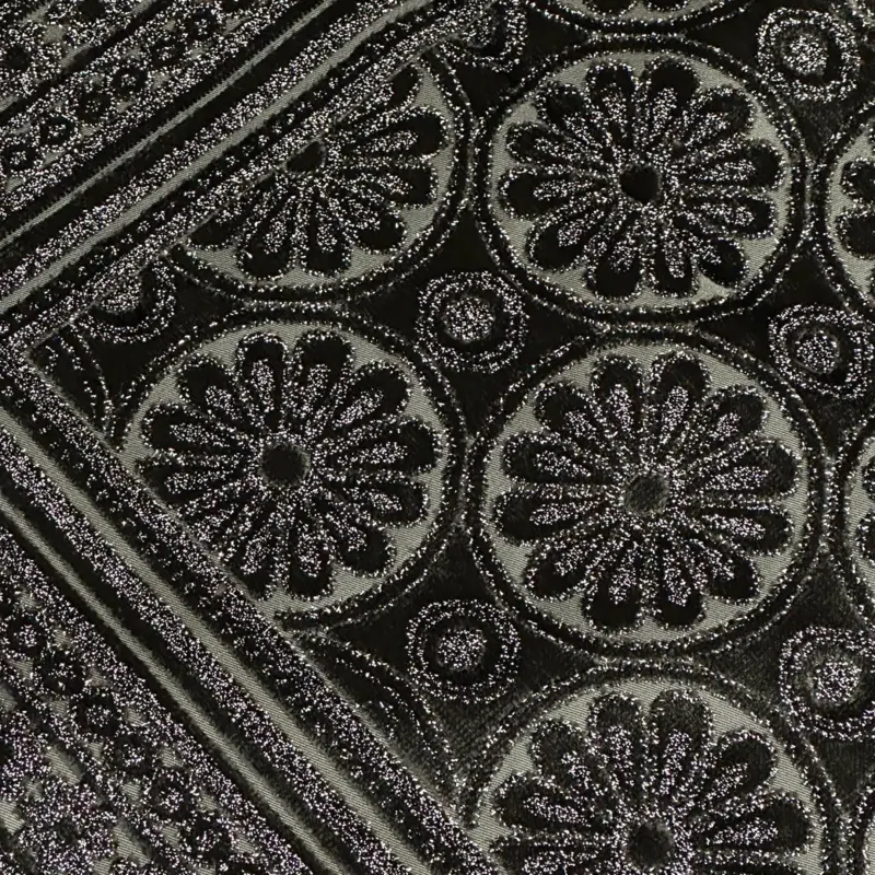 Sajdah bedetæppe med glimmer