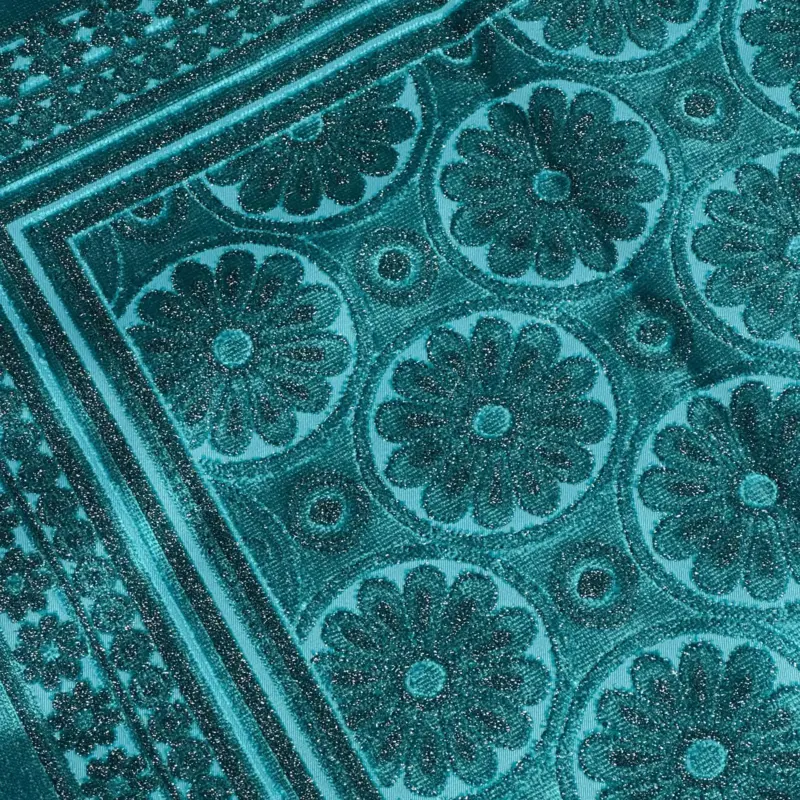 Sajdah bedetæppe med glimmer