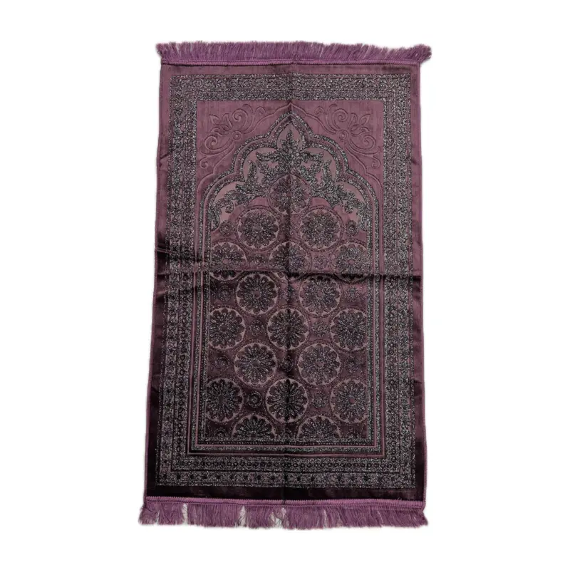 Sajdah bedetæppe med glimmer