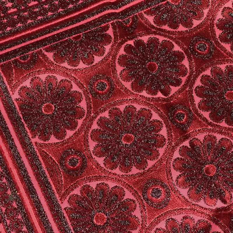 Sajdah bedetæppe med glimmer