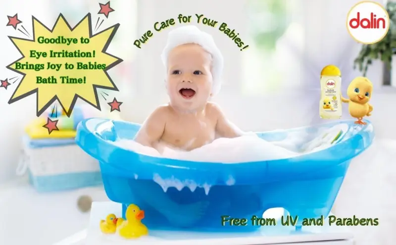 Baby Shampoo & Body Wash Dalin 200ml