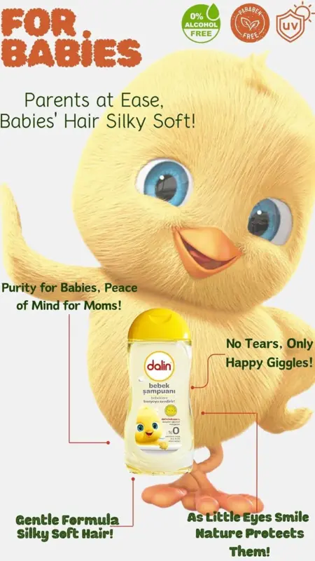 Baby Shampoo & Body Wash Dalin 200ml