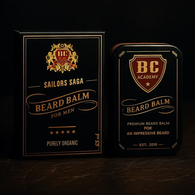 BC Academy Organic Beard Balm - Sailors Saga Stjerneanis - 100ml