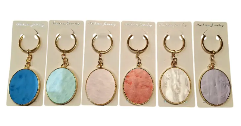 Kaabaa & Masjid Nabawi Nøglering, Oval