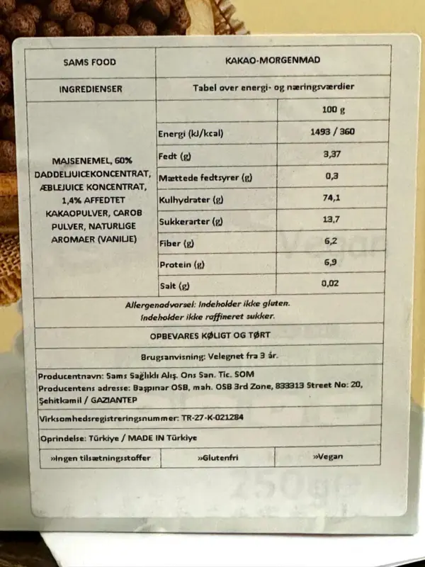 Cocoflakes, Gluten Free Factory, 250g