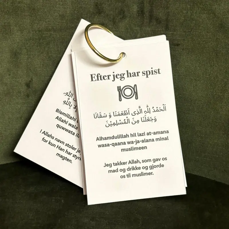 Mine Første Dua Kort