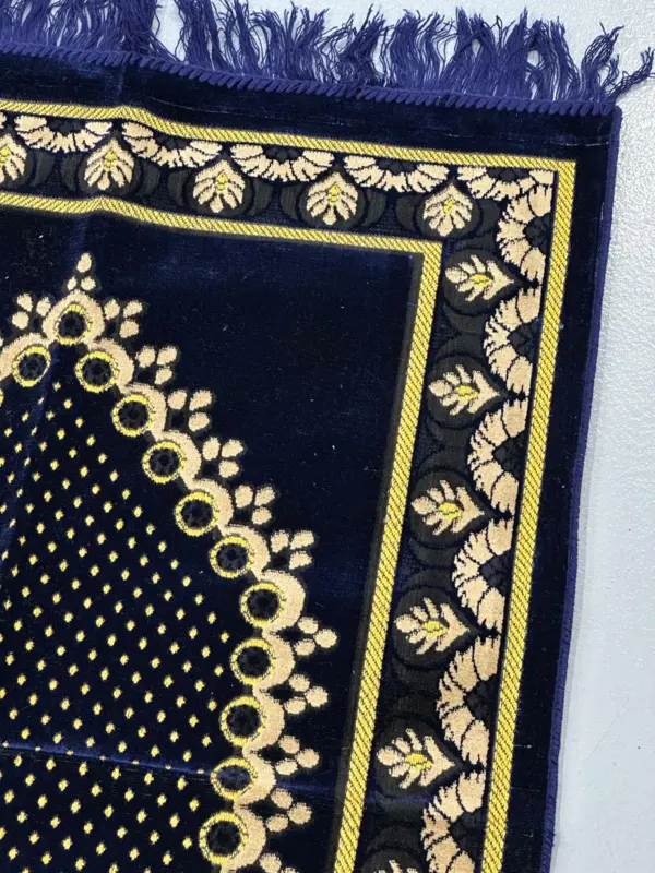 Zikr bönematta i velour (2 färger)