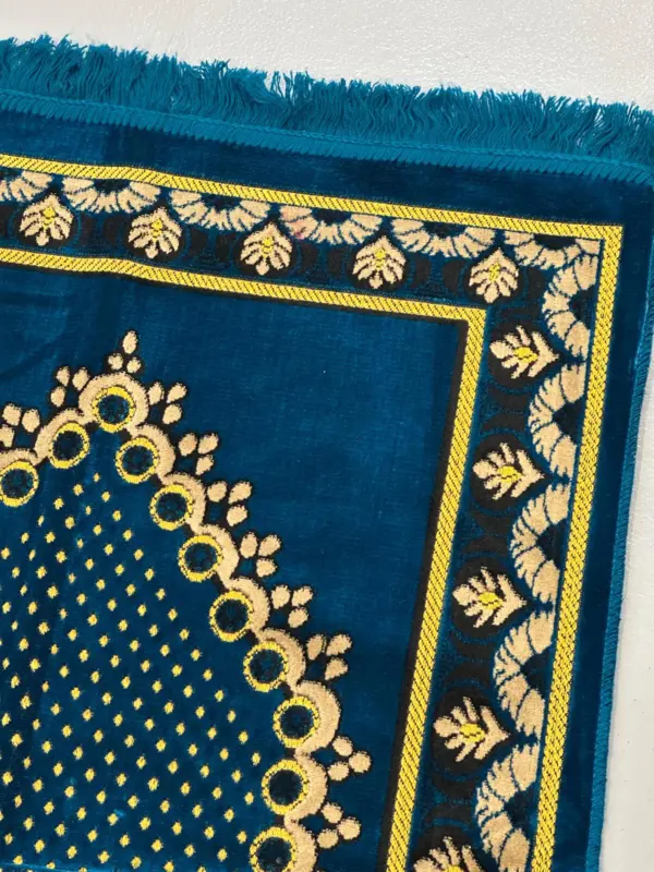 Zikr bönematta i velour (2 färger)