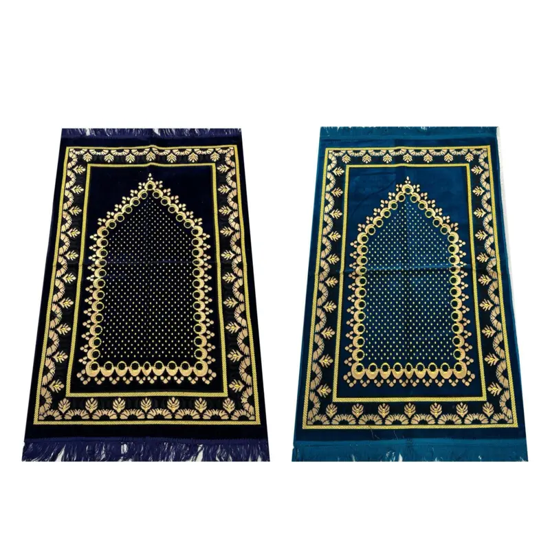 Zikr bönematta i velour (2 färger)