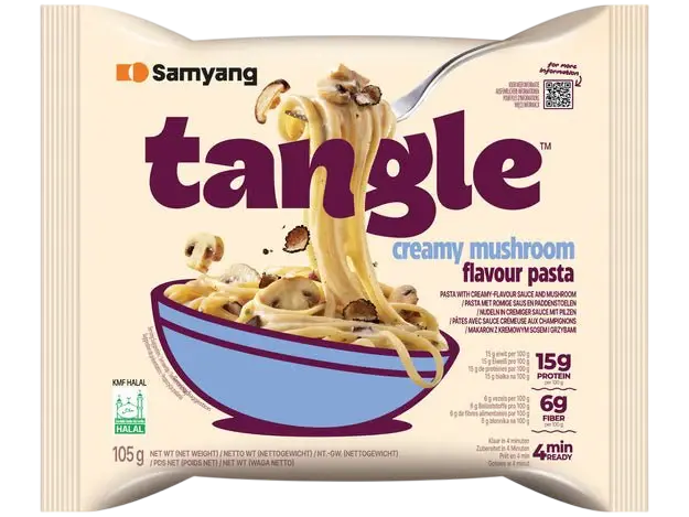 Samyang Tangle Cremige Pilz-Pasta 105 g