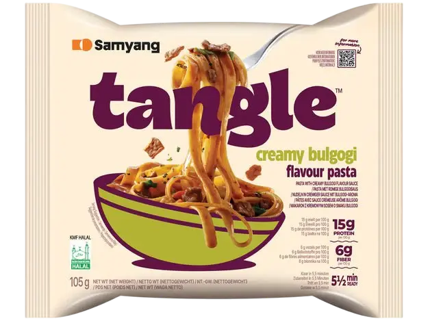 Samyang Tangle Cremige Bulgogi-Pasta 105g