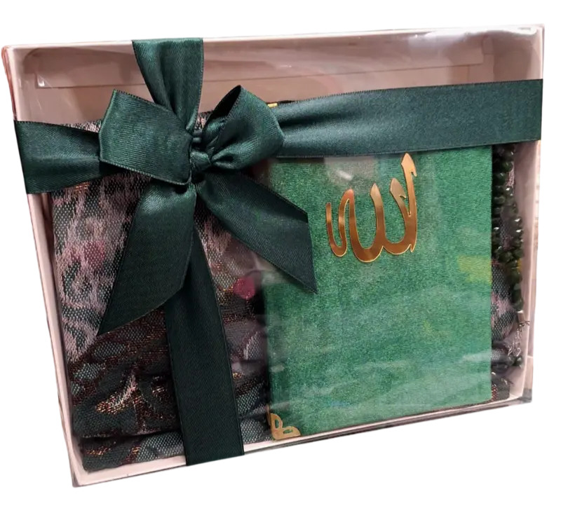 Koran Gavesæt i Grøn Farve