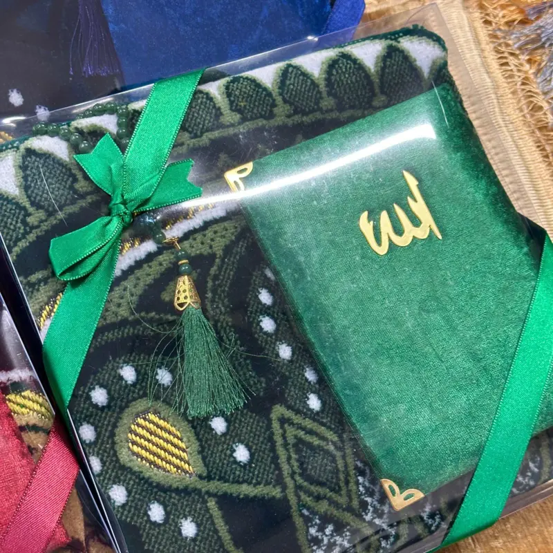 Gavesæt med tyrkisk bedetæppe (6 farver)