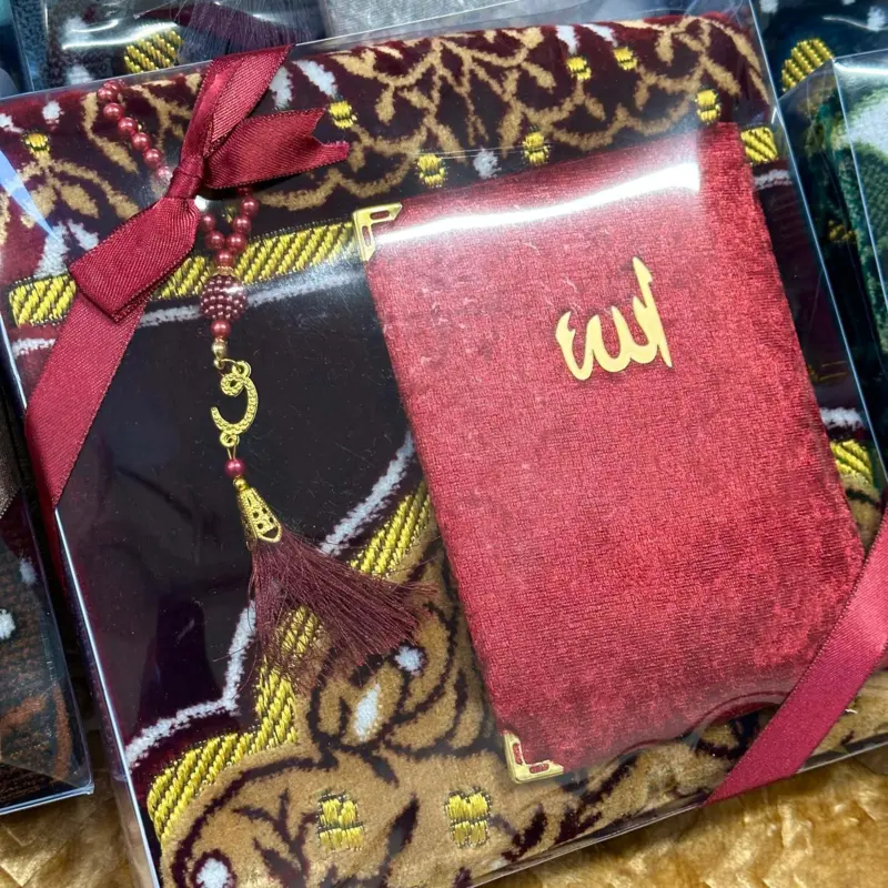 Gavesæt med tyrkisk bedetæppe (6 farver)