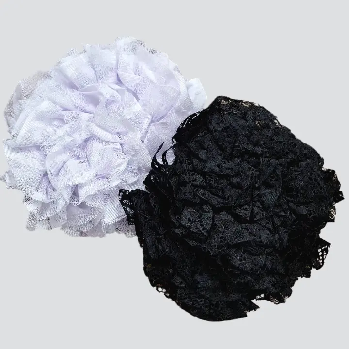 Ruffled Bonnet (undercap)