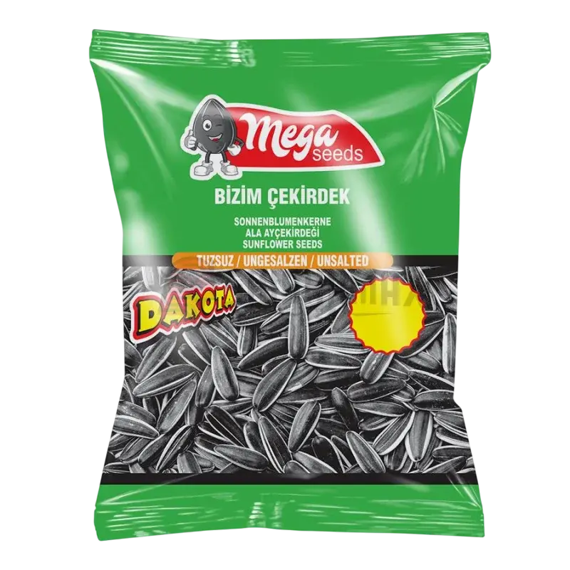 Solrosfrön, Mega Seeds (utan salt) 120 g